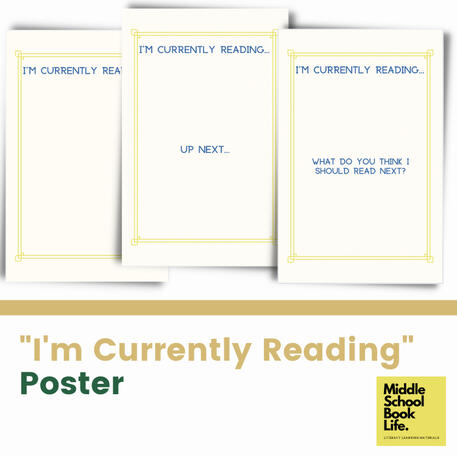 &quot;I&#39;m Currently Reading&quot; Poster (FREE)